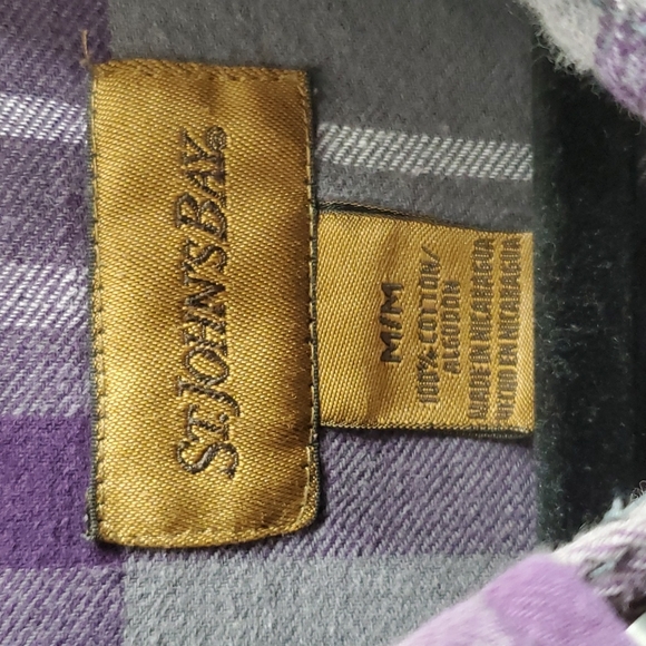 St. Johns Bay Medium Grey flannel - Picture 3 of 3